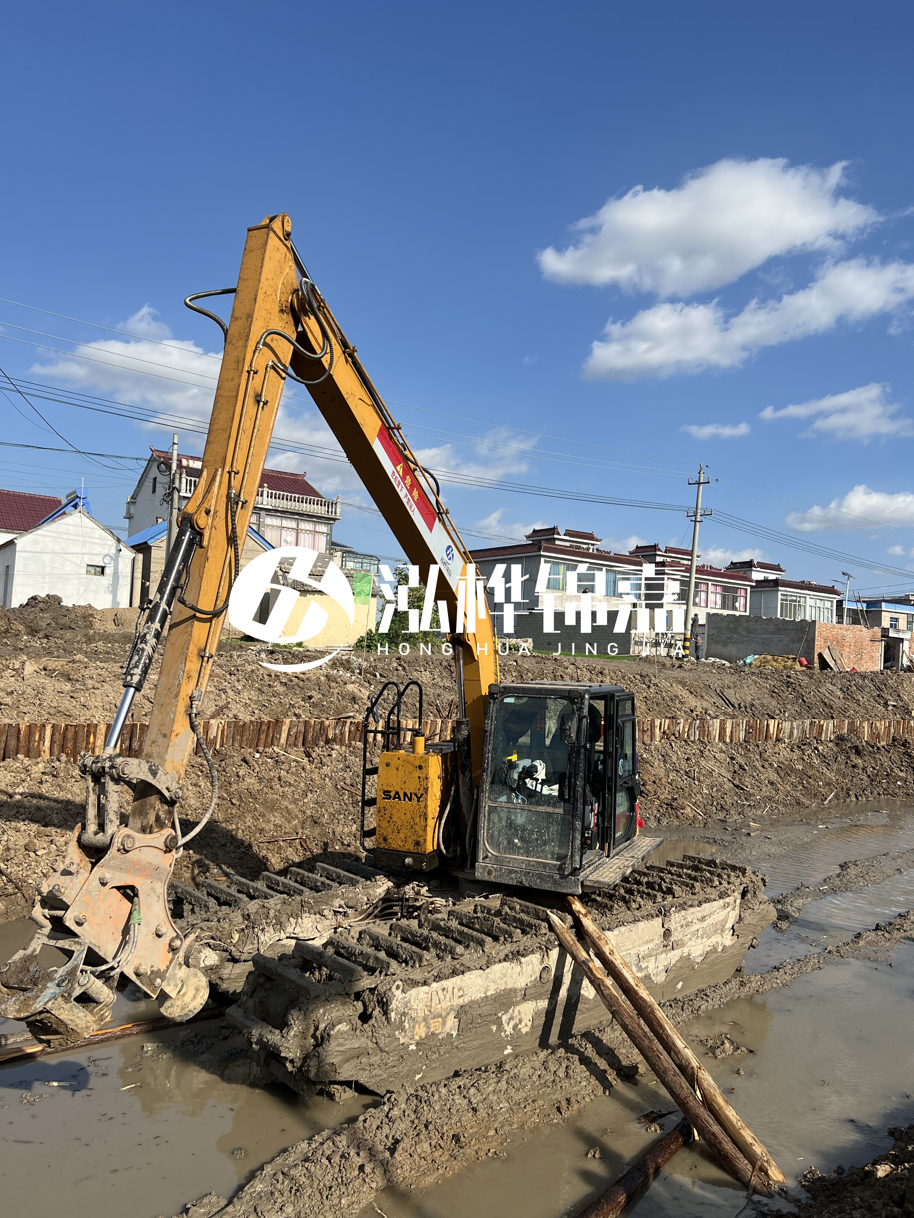 汕頭松木樁源頭廠家-河道護(hù)坡打樁對河岸保護(hù)有何作用？